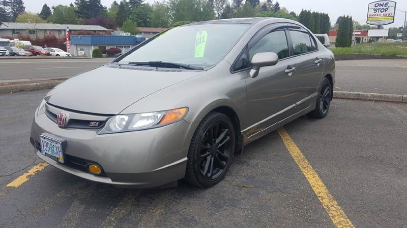 2007 Honda Civic Si 4dr Sedan W Navi And Summer Tires In Keizer Or