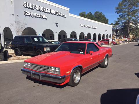 1985 Chevrolet El Camino for sale at Gulf Shores Motors in Gulf Shores AL