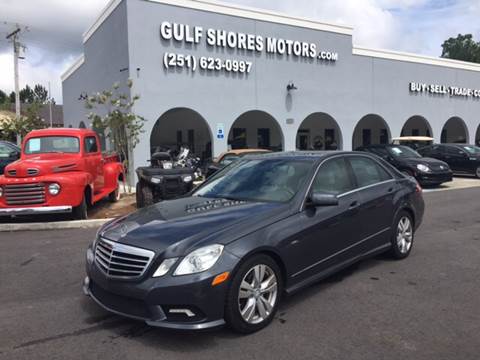 2011 Mercedes-Benz E-Class for sale at Gulf Shores Motors in Gulf Shores AL