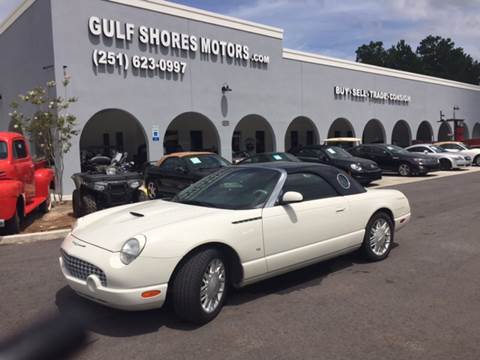 2003 Ford Thunderbird for sale at Gulf Shores Motors in Gulf Shores AL