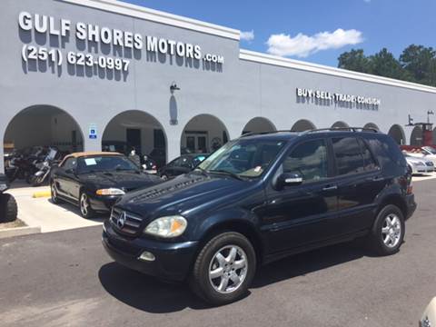 2003 Mercedes-Benz M-Class for sale at Gulf Shores Motors in Gulf Shores AL