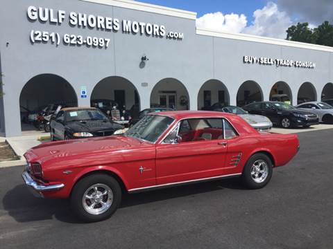 1966 Ford Mustang for sale at Gulf Shores Motors in Gulf Shores AL