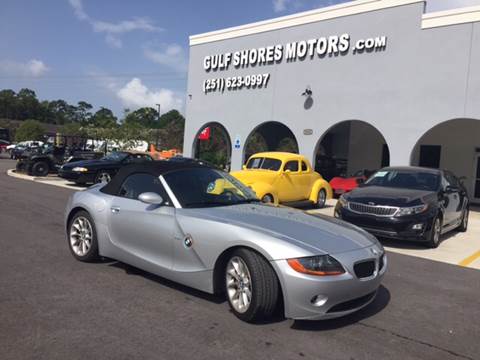 2003 BMW Z4 for sale at Gulf Shores Motors in Gulf Shores AL