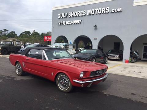 1966 Ford Mustang for sale at Gulf Shores Motors in Gulf Shores AL