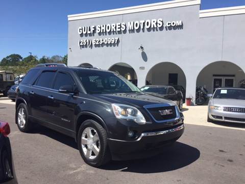 2007 GMC Acadia for sale at Gulf Shores Motors in Gulf Shores AL