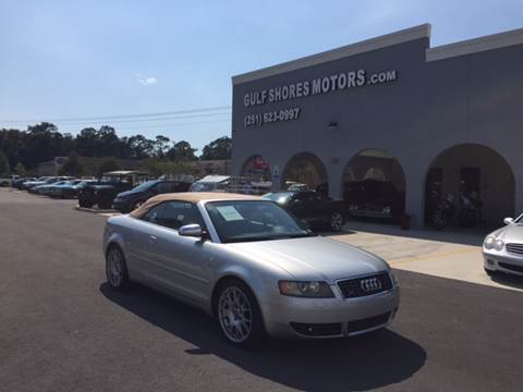 2006 Audi S4 for sale at Gulf Shores Motors in Gulf Shores AL