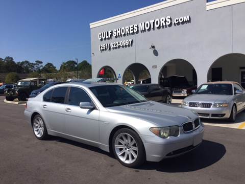 2004 BMW 7 Series for sale at Gulf Shores Motors in Gulf Shores AL