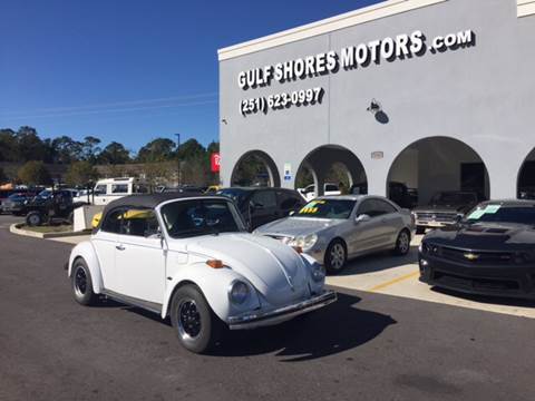1974 Volkswagen Beetle Convertible for sale at Gulf Shores Motors in Gulf Shores AL