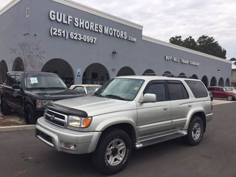 2000 Toyota 4Runner for sale at Gulf Shores Motors in Gulf Shores AL