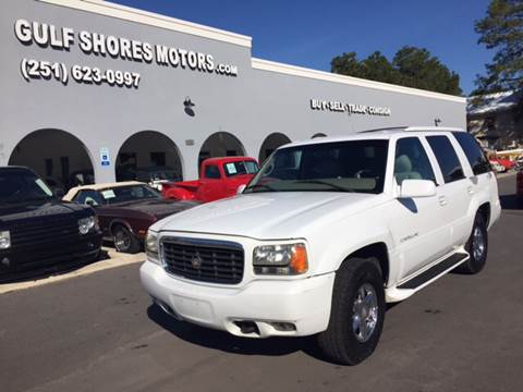 2000 Cadillac Escalade for sale at Gulf Shores Motors in Gulf Shores AL