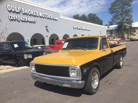 1971 Chevrolet C/K 10 Series for sale at Gulf Shores Motors in Gulf Shores AL