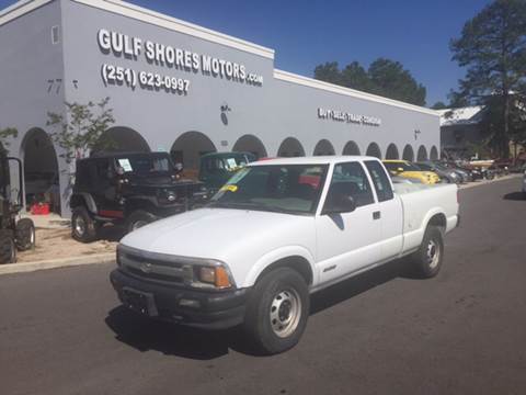 1996 Chevrolet S-10 for sale at Gulf Shores Motors in Gulf Shores AL