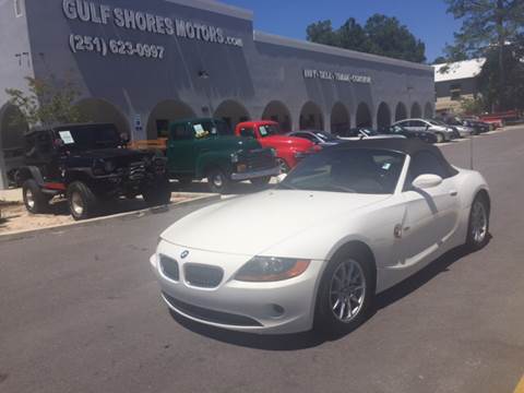 2004 BMW Z4 for sale at Gulf Shores Motors in Gulf Shores AL