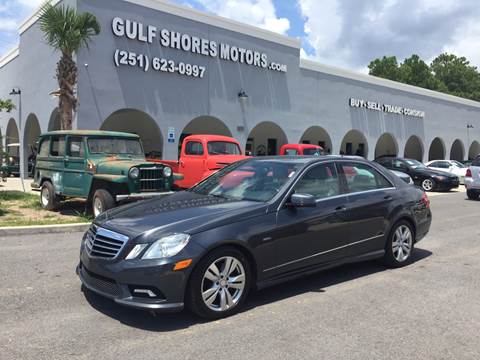 2011 Mercedes-Benz E-Class for sale at Gulf Shores Motors in Gulf Shores AL