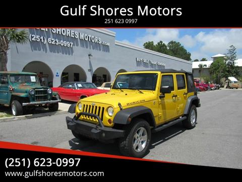2008 Jeep Wrangler Unlimited for sale at Gulf Shores Motors in Gulf Shores AL