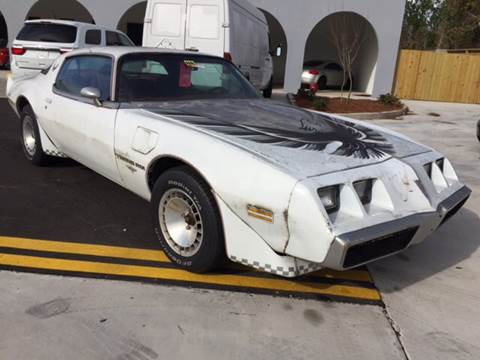 1980 Pontiac Trans Am for sale at Gulf Shores Motors in Gulf Shores AL