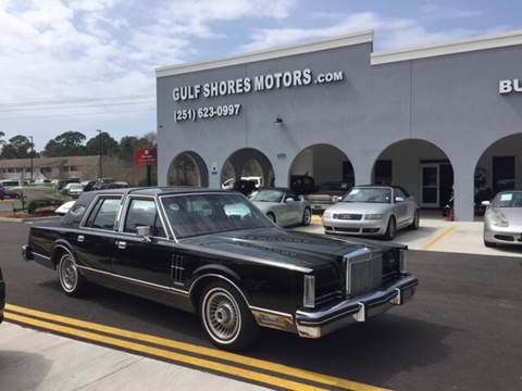1982 Lincoln Mark VI for sale at Gulf Shores Motors in Gulf Shores AL