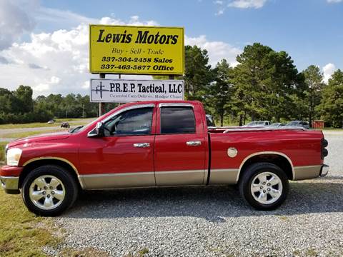 2008 Dodge Ram Pickup 1500 for sale at Lewis Motors LLC in Deridder LA