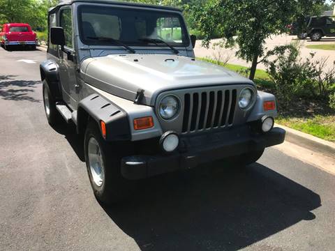 2001 Jeep Wrangler for sale at Muscle Cars USA 1 in Murrells Inlet SC
