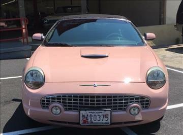 2003 Ford Thunderbird for sale at Limitless Garage Inc. in Rockville MD