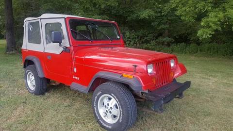1993 Jeep Wrangler for sale at Old Monroe Auto in Old Monroe MO