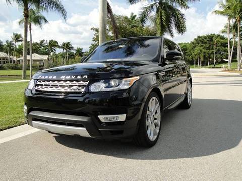 2016 Land Rover Range Rover Sport for sale at RIDES OF THE PALM BEACHES INC in Boca Raton FL