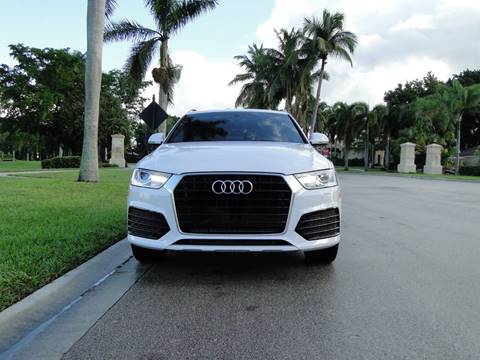 2018 Audi Q3 for sale at RIDES OF THE PALM BEACHES INC in Boca Raton FL