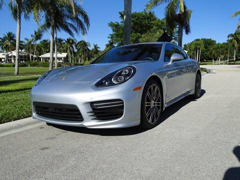 2015 Porsche Panamera for sale at RIDES OF THE PALM BEACHES INC in Boca Raton FL