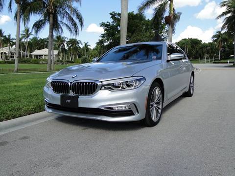 2017 BMW 5 Series for sale at RIDES OF THE PALM BEACHES INC in Boca Raton FL