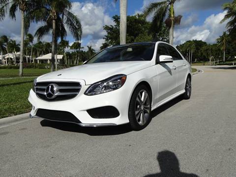 2014 Mercedes-Benz E-Class for sale at RIDES OF THE PALM BEACHES INC in Boca Raton FL
