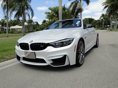 2018 BMW M4 for sale at RIDES OF THE PALM BEACHES INC in Boca Raton FL