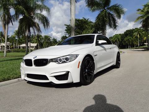 2016 BMW M4 for sale at RIDES OF THE PALM BEACHES INC in Boca Raton FL
