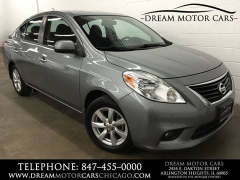 2013 Nissan Versa for sale at Dream Motor Cars in Arlington Heights IL