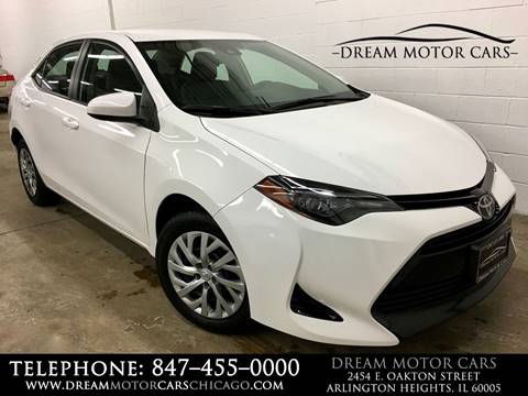 2017 Toyota Corolla for sale at Dream Motor Cars in Arlington Heights IL