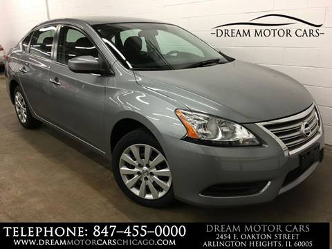 2014 Nissan Sentra for sale at Dream Motor Cars in Arlington Heights IL