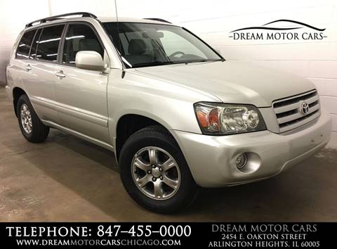2004 Toyota Highlander for sale at Dream Motor Cars in Arlington Heights IL