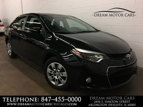 2015 Toyota Corolla for sale at Dream Motor Cars in Arlington Heights IL