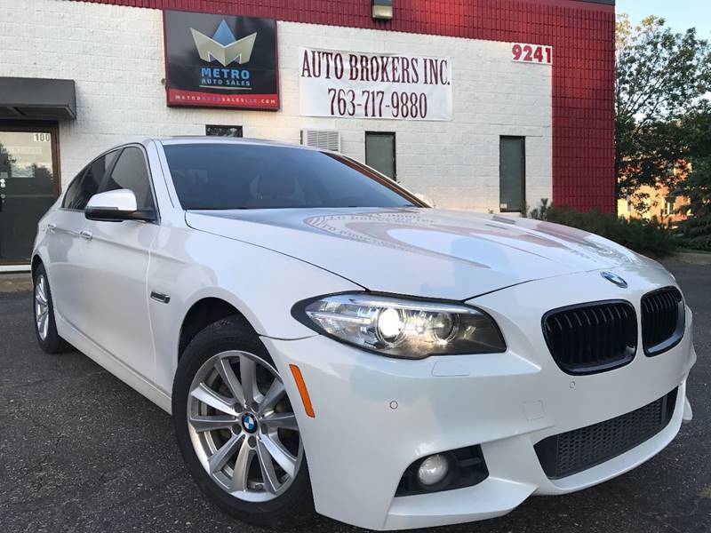 2014 BMW 5 Series for sale at METRO AUTO SALES LLC in Lino Lakes MN