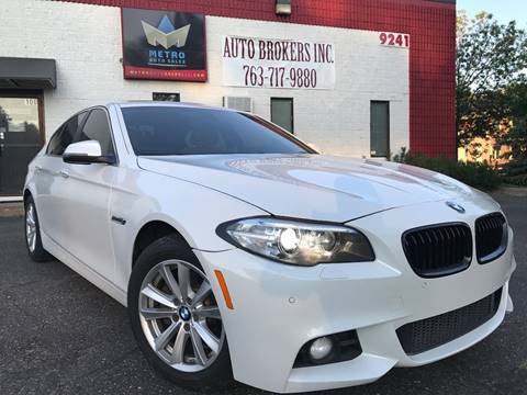 2014 BMW 5 Series for sale at METRO AUTO SALES LLC in Blaine MN