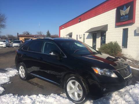 2011 Lexus RX 350 for sale at METRO AUTO SALES LLC in Lino Lakes MN