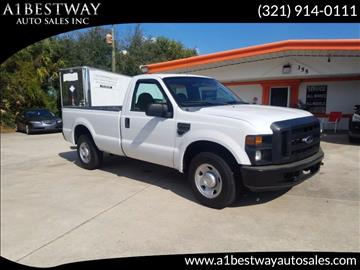 2008 Ford F-250 Super Duty for sale at A1 Bestway Auto Sales Inc in West Melbourne FL