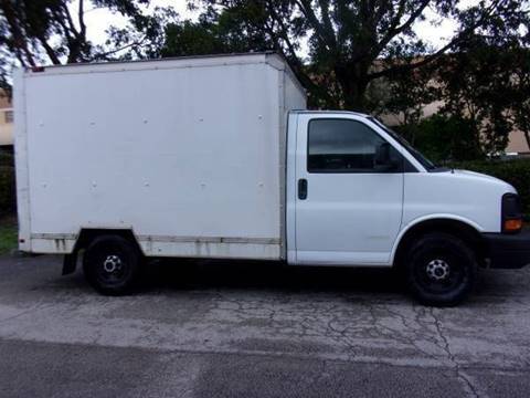 2012 GMC Savana Cutaway for sale at Tropical Motors Cargo Vans and Car Sales Inc. in Pompano Beach FL