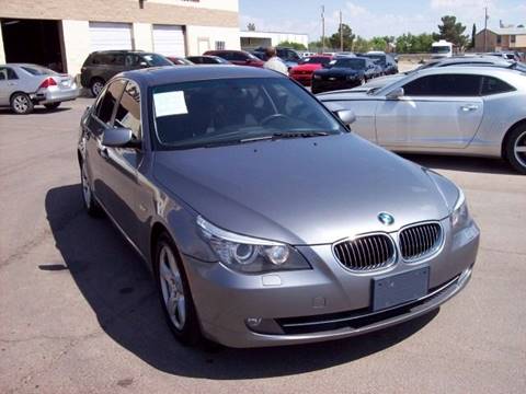 2008 BMW 5 Series for sale at AMAX Auto LLC in El Paso TX