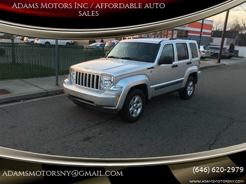 2012 Jeep Liberty for sale at Adams Motors INC. in Inwood NY