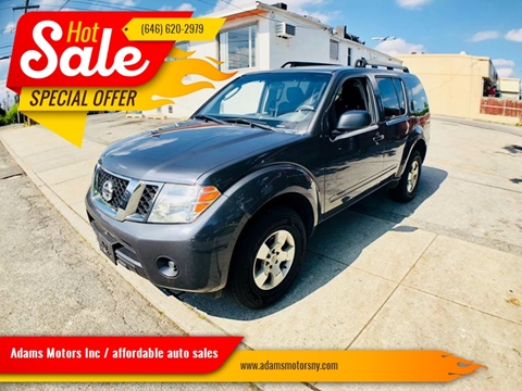 2011 Nissan Pathfinder for sale at Adams Motors INC. in Inwood NY