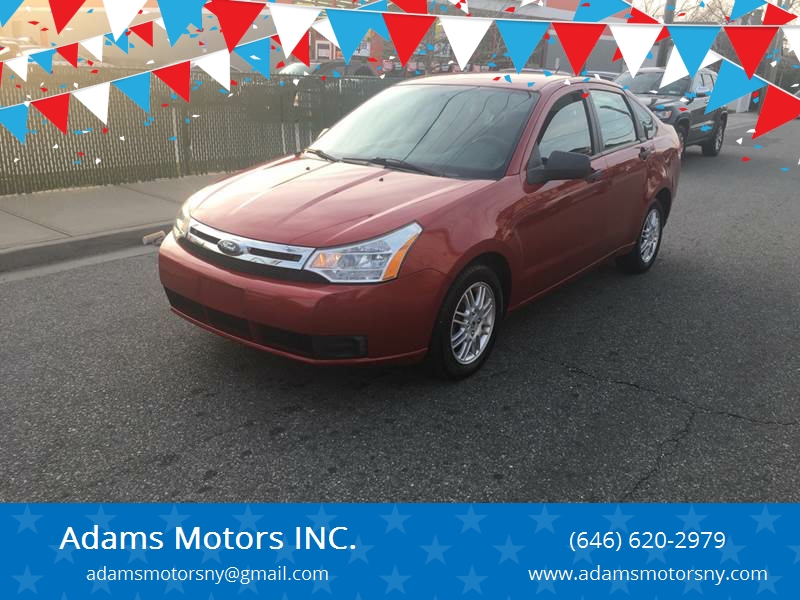 2010 Ford Focus for sale at Adams Motors INC. in Inwood NY