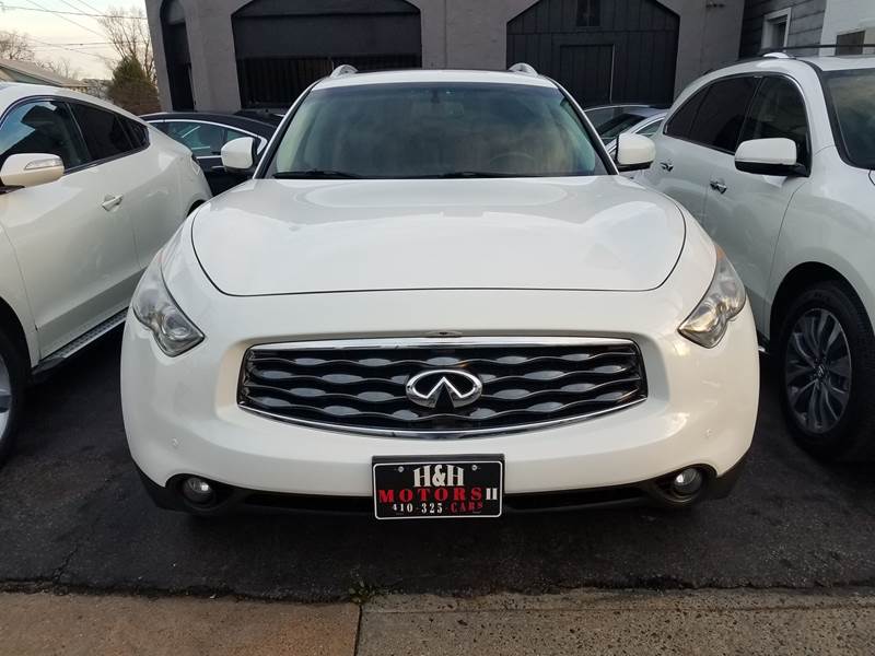 2010 Infiniti Fx35 AWD 4dr SUV In Baltimore MD H & H Motors 2 LLC