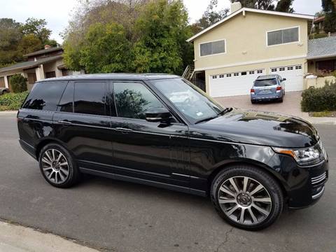 2014 Land Rover Range Rover for sale at Iconic Coach in San Diego CA