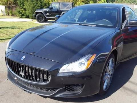 2014 Maserati Quattroporte for sale at Shedlock Motor Cars LLC in Warren NJ