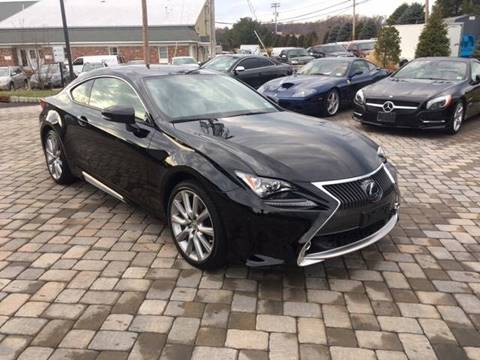 2015 Lexus RC 350 for sale at Shedlock Motor Cars LLC in Warren NJ